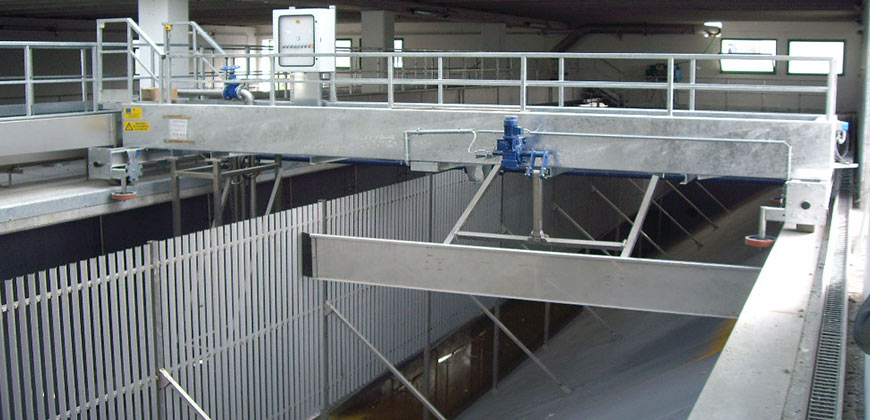 Travelling Bridges for Grease and Grit Removal 2