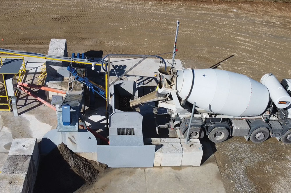 Heavy duty Aggregate Separation and Recovery System 1