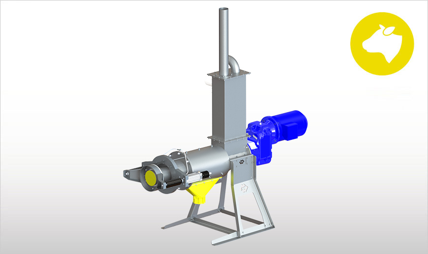 Screw Press Separators for Cow Bedding