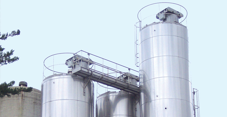 Flanged Round Food-Grade Dust Collectors 3