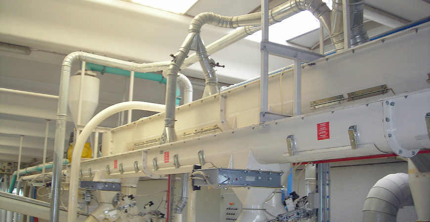 Trough Screw Conveyors for Flour Mills 1