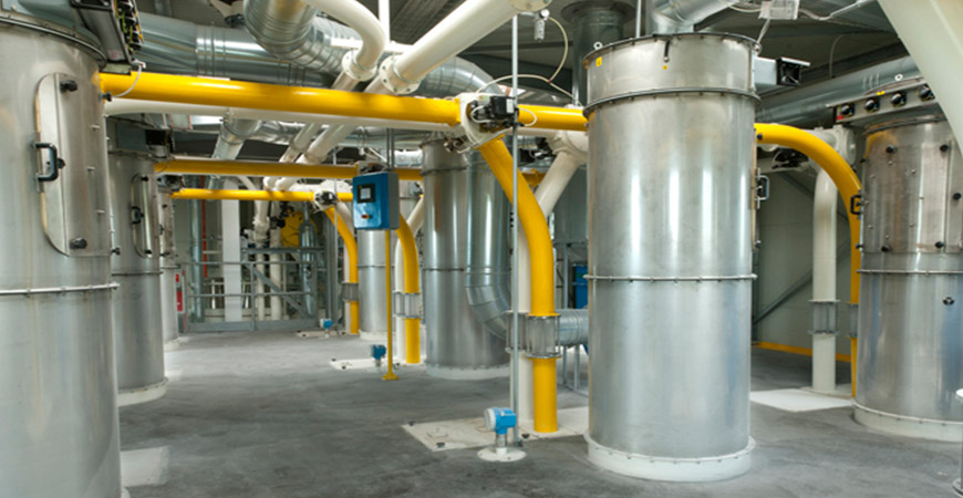 Flanged Round Dust Collectors 1