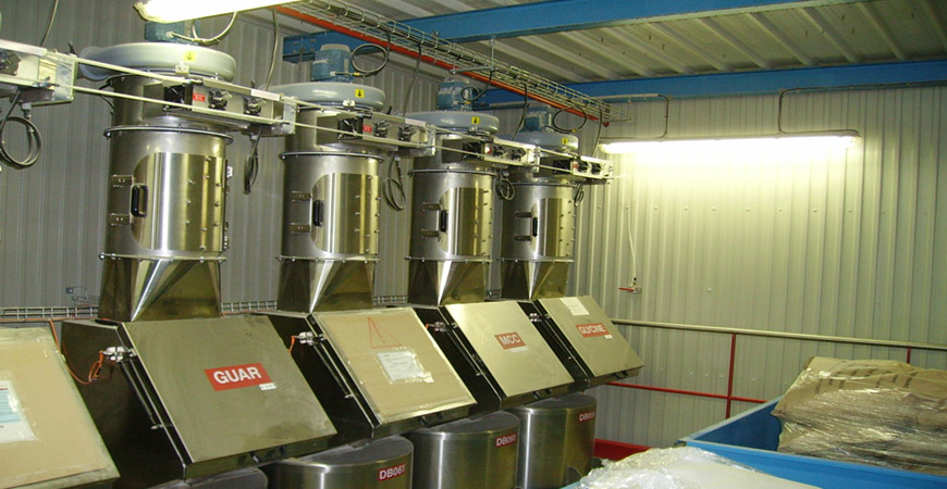 Flanged Round Food-Grade Dust Collectors 2
