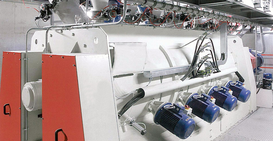 带有筒仓卸料装置的批量型单轴搅拌机 3