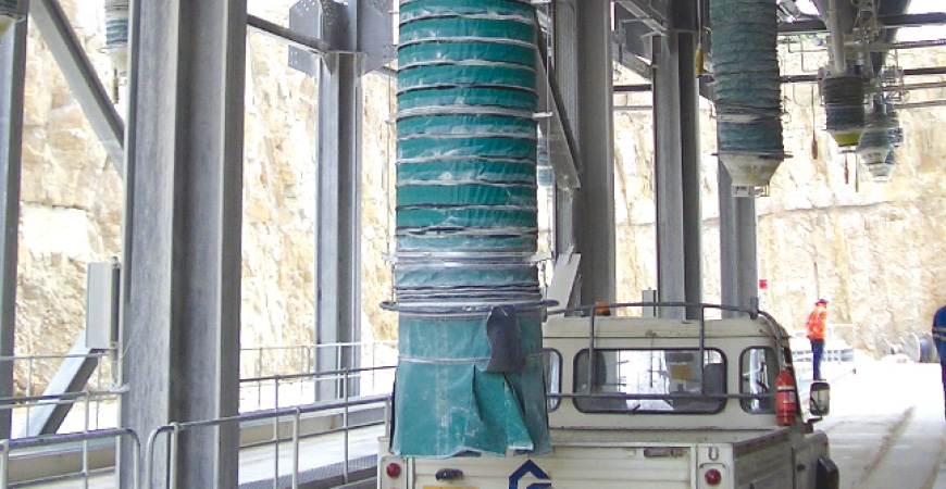 Open Truck Loading  Bellows 1