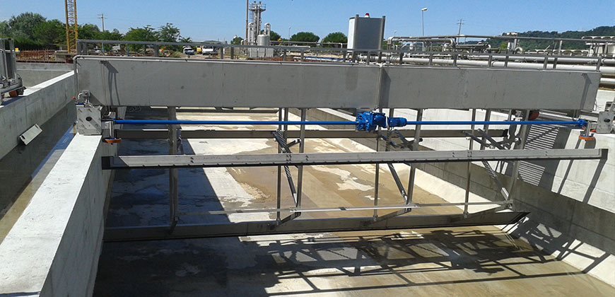 Travelling Bridges for Sludge Removal 2