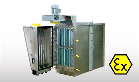 WAMAIR ATEX - Flanged Polygonal Dust Collectors ATEX-certified