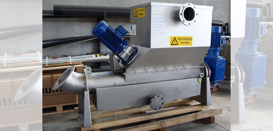 栅渣有轴清洗压实机  2