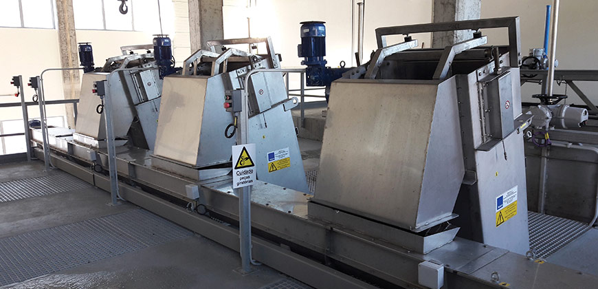 Sub-vertical Mechanical Bar Screens 1