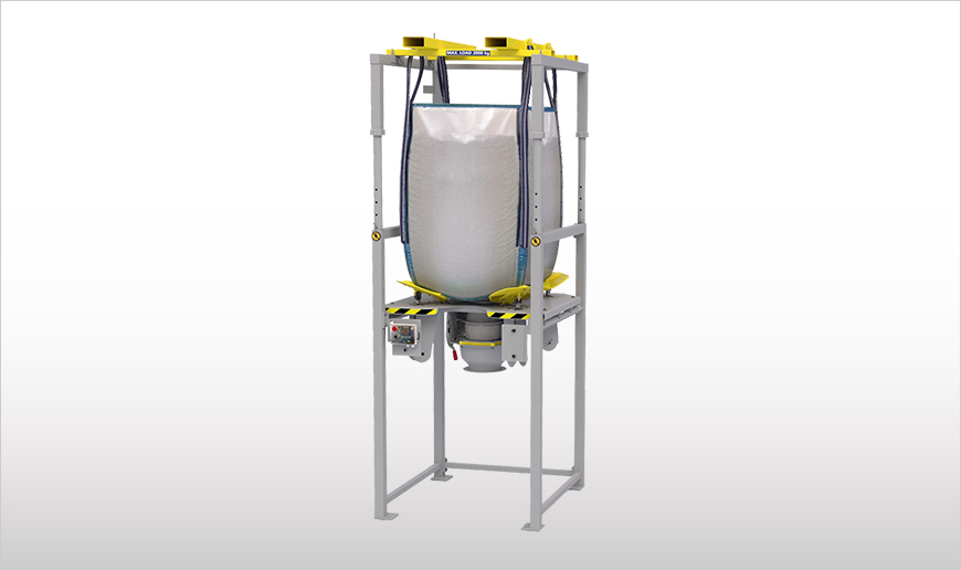 FIBC Discharger with Anti-Dust System