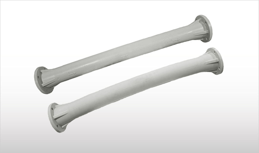 Wide-Radius Anti-Wear Pipe Elbows