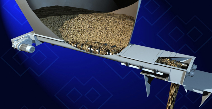 Tapered Twin Shaft Screw Feeders BU - 1