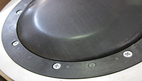 Self-cleaning wear and temperature-resistant membrane