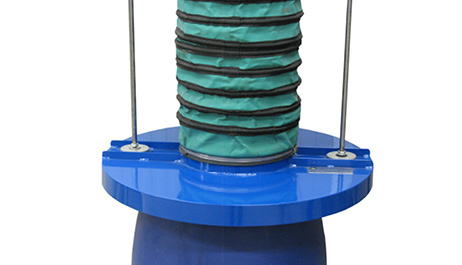 Excellent dust-free material loading