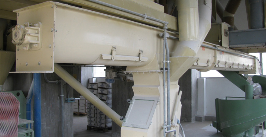Trough Screw Conveyors for Flour Mills MSC - 3