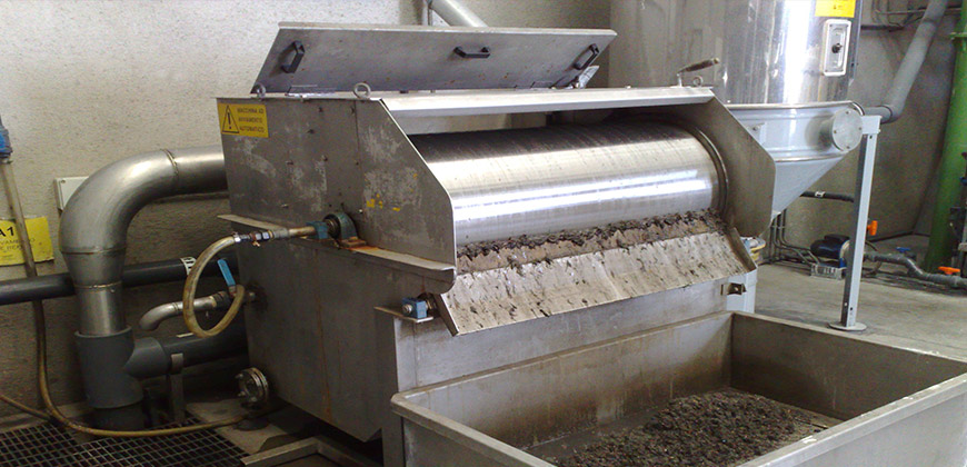 Externally Fed Drum Screens SGR - 1