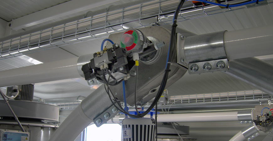 Diverter Valves for Pneumatic Conveying Lines VAD - 3