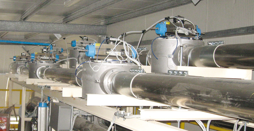 Drum-Type Diverter Valves for Pneumatic Conveying VAR - 1