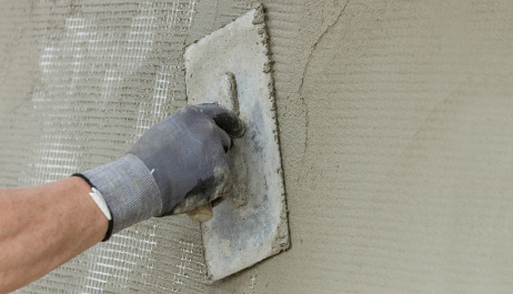 Constant mortar/plaster quality over time